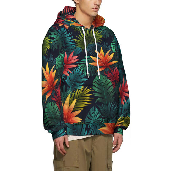 Tropical Pattern Adult Hoodie