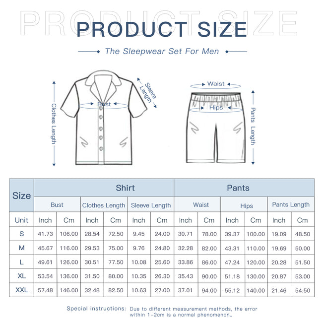 Denim Design Men's Shirt And Short Set