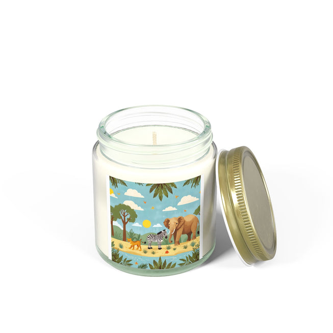 Safari Scented Coconut Apricot Candles (4oz, 9oz)