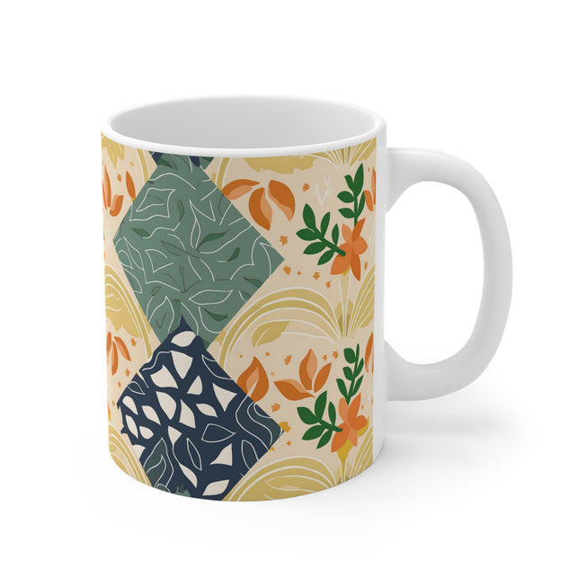 Abstract Inspired Pattern Mug 11oz