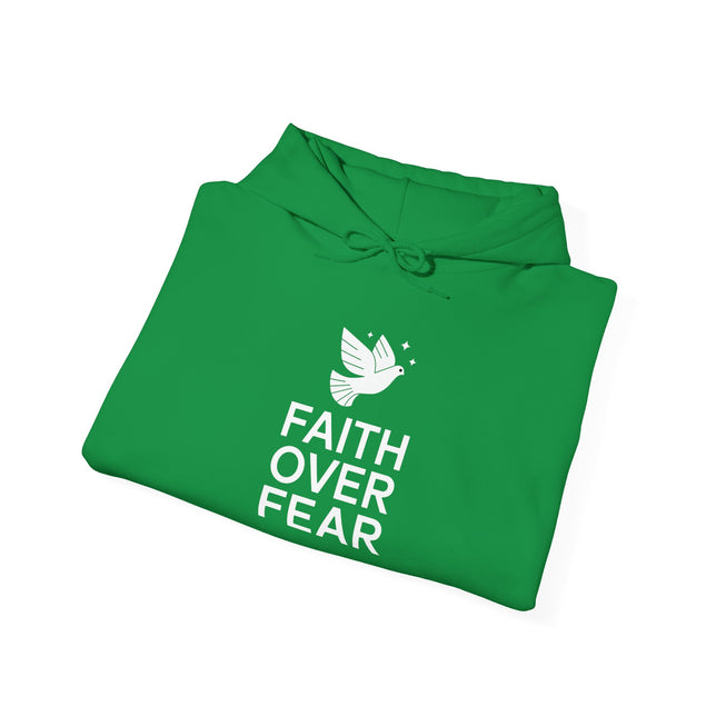 Faith Over Fear Unisex Heavy Blend™ Hooded Sweatshirt