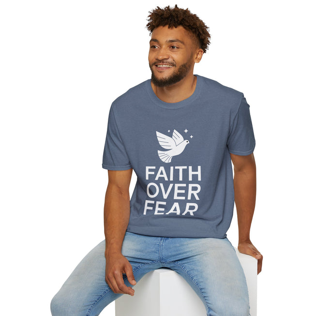 Faith Over Fear Unisex Softstyle T-Shirt