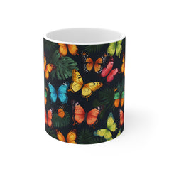 Butterfly Pattern Mug 11oz