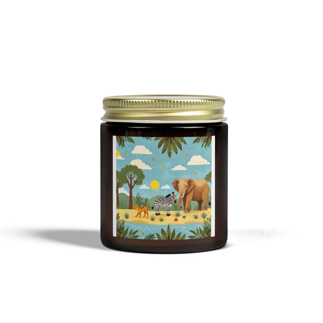 Safari Scented Coconut Apricot Candles (4oz, 9oz)