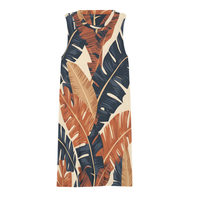 Tropical Leaves Women's Casual Dress