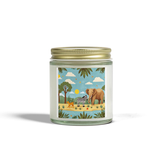 Safari Scented Coconut Apricot Candles (4oz, 9oz)