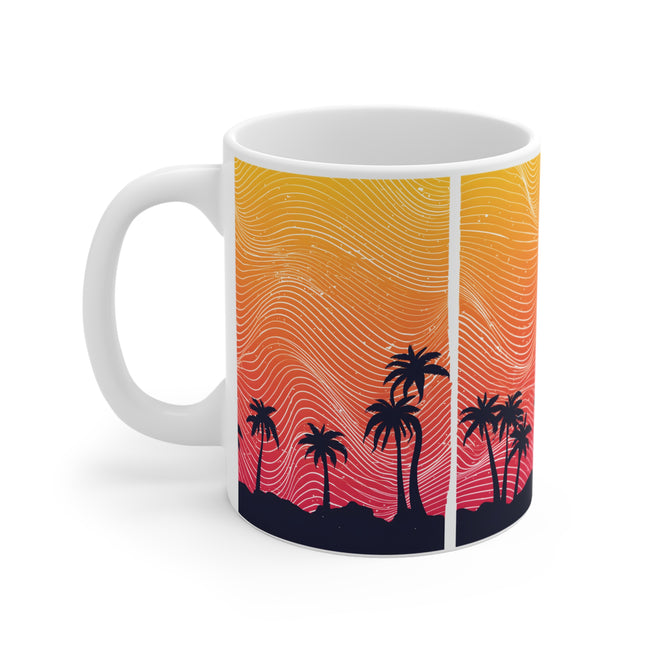 Sunset Pattern Mug 11oz