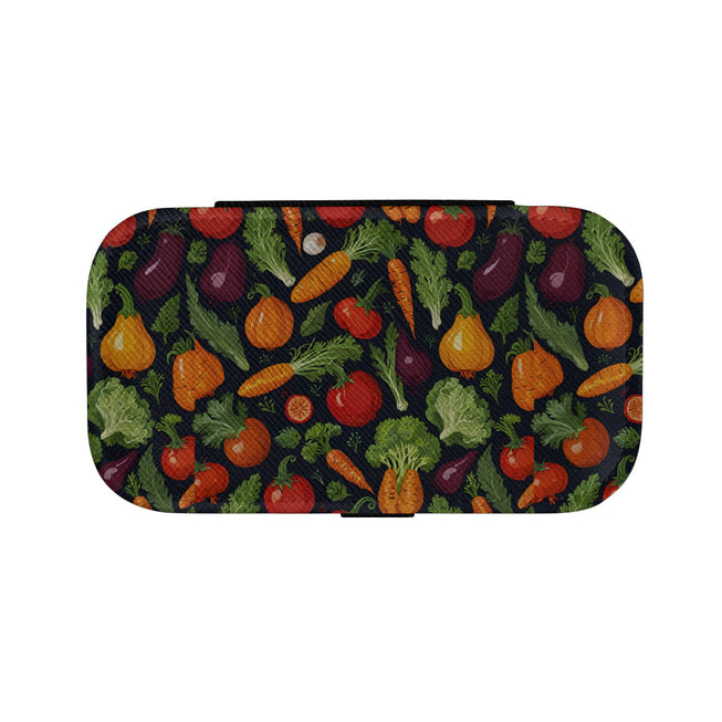 Veggies Pattern Personalized Portable Jewelry Box