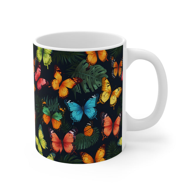 Butterfly Pattern Mug 11oz