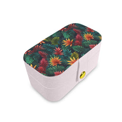 Tropical Pattern Personalized Portable Jewelry Box