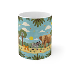 Safari Elephant Mug 11oz