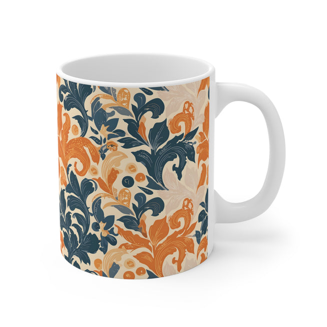 Floral Pattern Mug 11oz