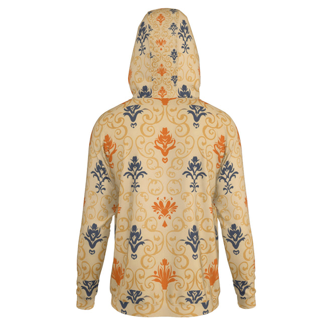 Abstract Pattern Men's Zip Up Hoodie