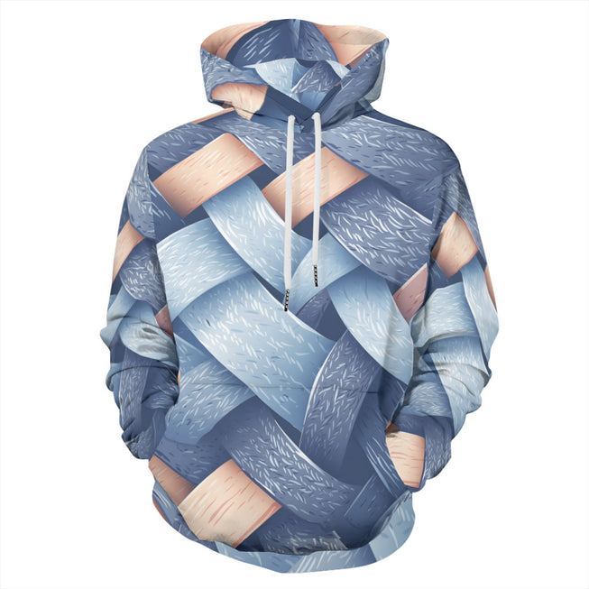 Denim Design Adult Hoodie