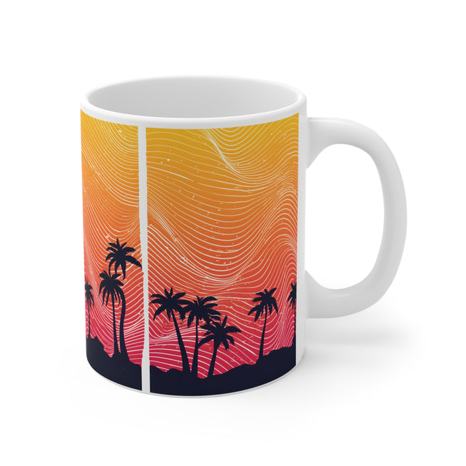 Sunset Pattern Mug 11oz