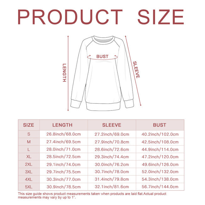 Floral Pattern Women's Raglan Long Sleeved Sweatshirt