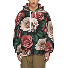 Rose Pattern Adult Hoodie