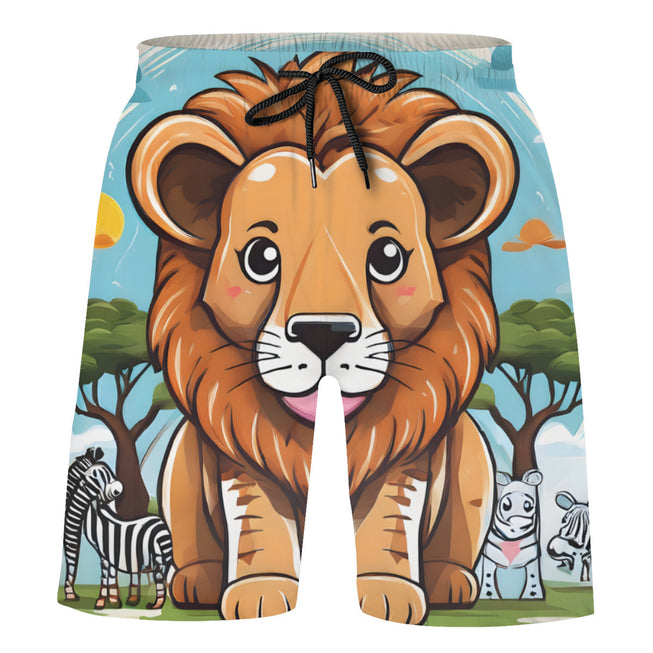 Animal Kingdom Kids Peach Skin Beach Pants