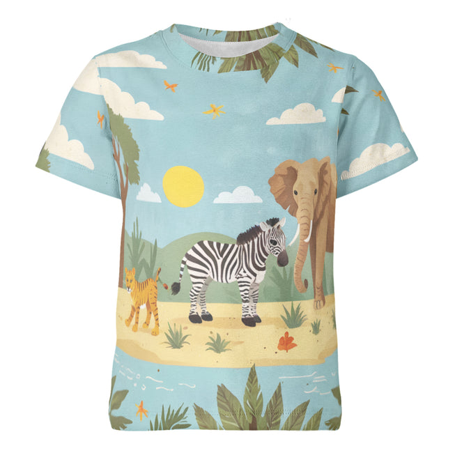 Kids - Safari Adventure Mesh Short Sleeve T-Shirt