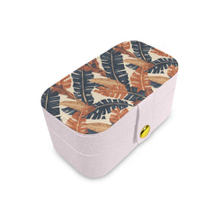 Tropical Leaves Personalized Portable Jewelry Box