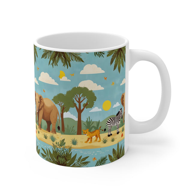 Safari Elephant Mug 11oz