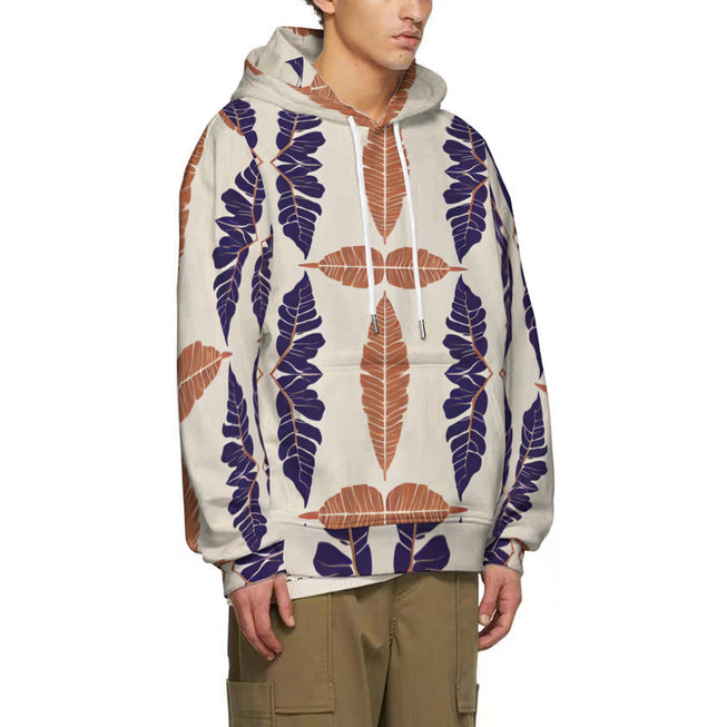 Tropical Leaf Adult Hoodie