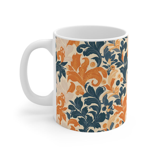 Floral Pattern Mug 11oz