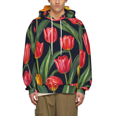 Tulip Pattern Adult Hoodie