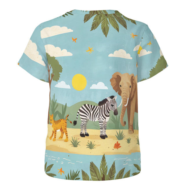 Kids - Safari Adventure Mesh Short Sleeve T-Shirt