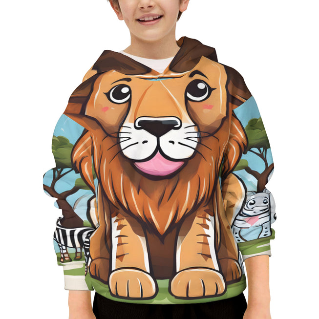 Kids - Animal Kingdom Lightweight Hoodie