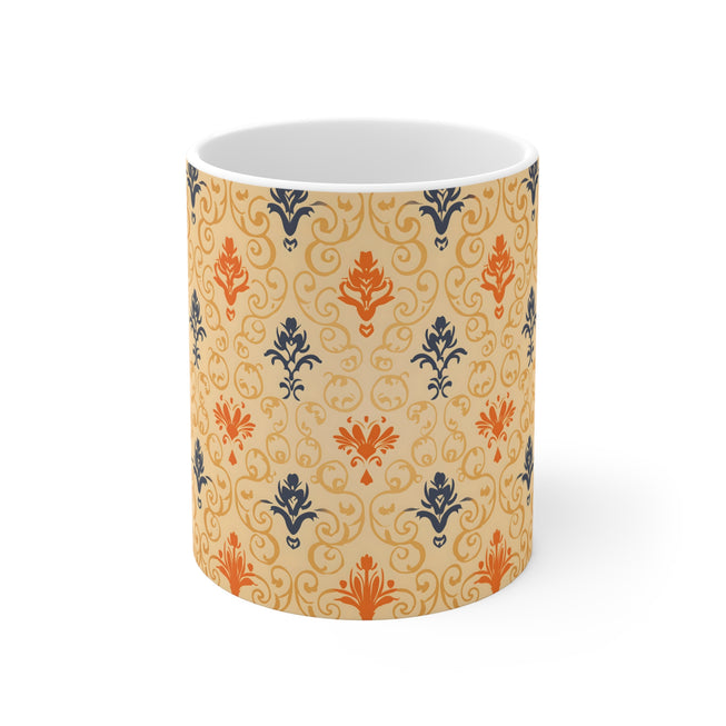 Floral Pattern Mug 11oz