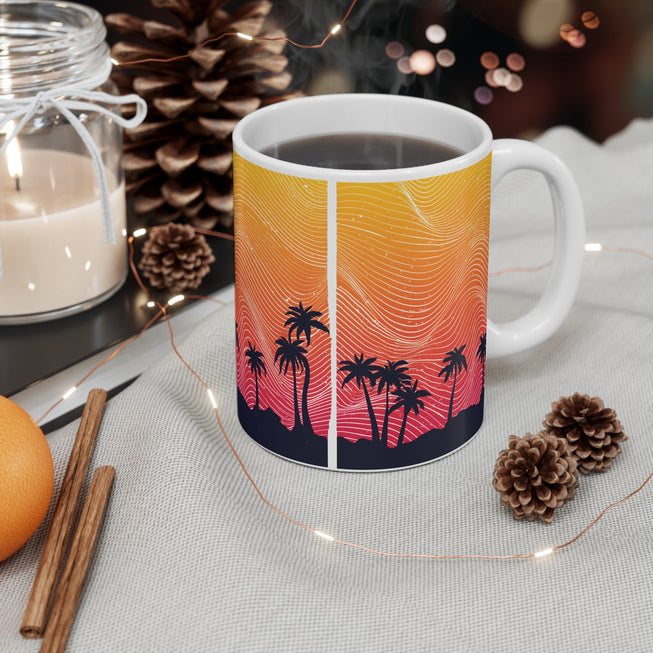 Sunset Pattern Mug 11oz