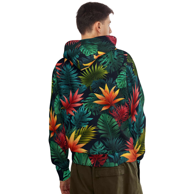 Tropical Pattern Adult Hoodie