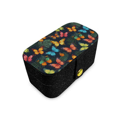 Tropical Butterfly Personalized Portable Jewelry Box