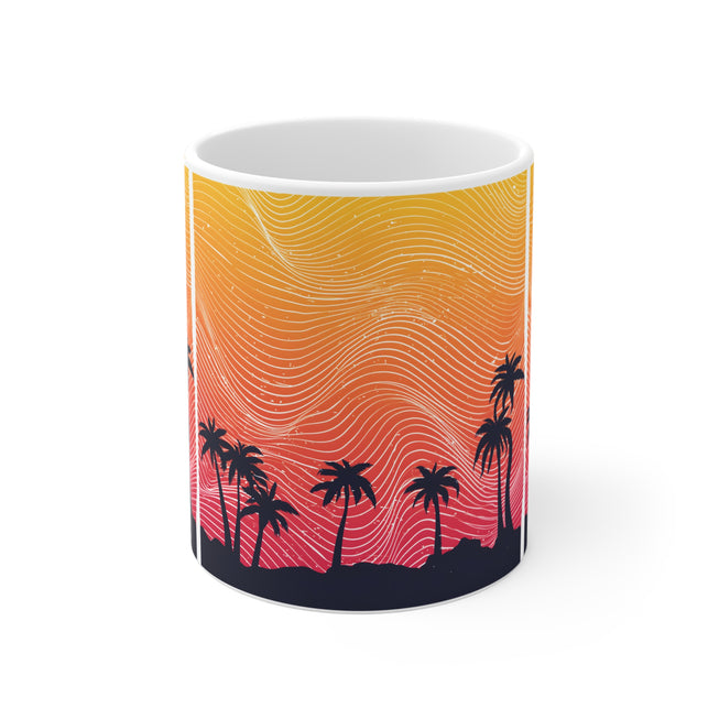 Sunset Pattern Mug 11oz