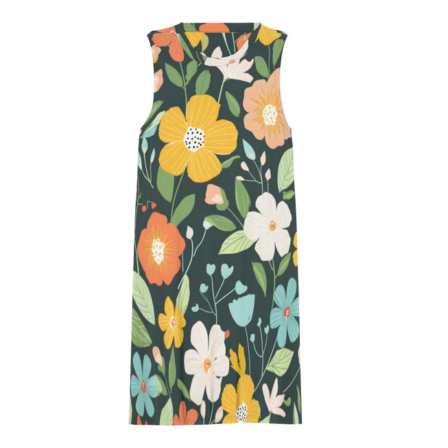 Floral Seamless Pattern Women's Casual Dress