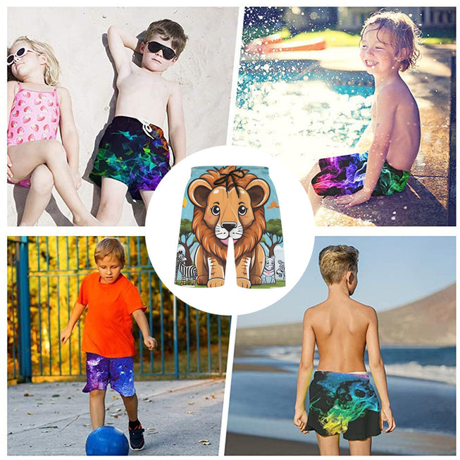 Animal Kingdom Kids Peach Skin Beach Pants