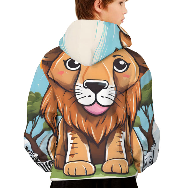 Kids - Animal Kingdom Lightweight Hoodie