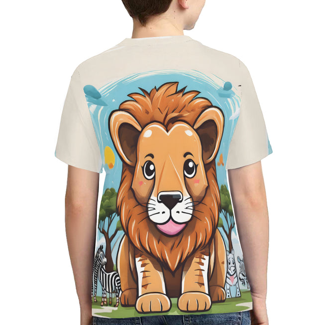 Kids - Animal Kingdom Mesh Short Sleeve T-Shirt