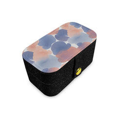 Floral Shapes Pattern Personalized Portable Jewelry Box