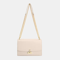 David Jones Chain-Handle Crossbody Bag