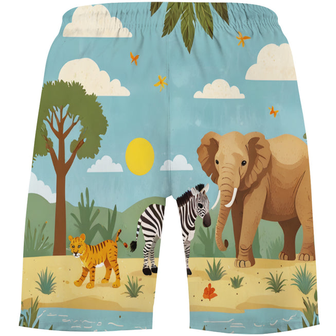 Safari Adventure Kids Peach Skin Beach Pants