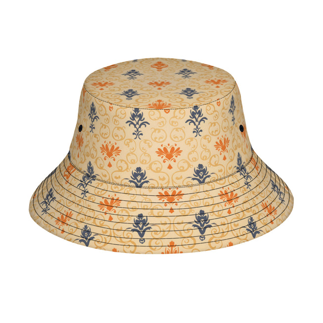 Abstract Pattern Double-Sided Unisex Polyester Bucket Hut